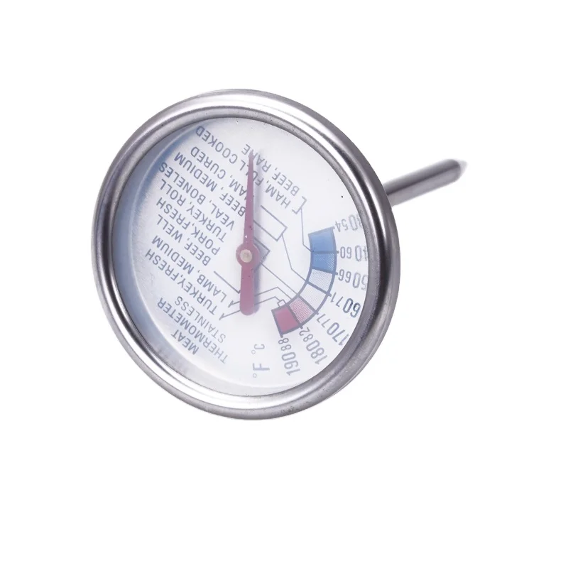 
digital long probe food cooking lcd display bbq meat thermometer 