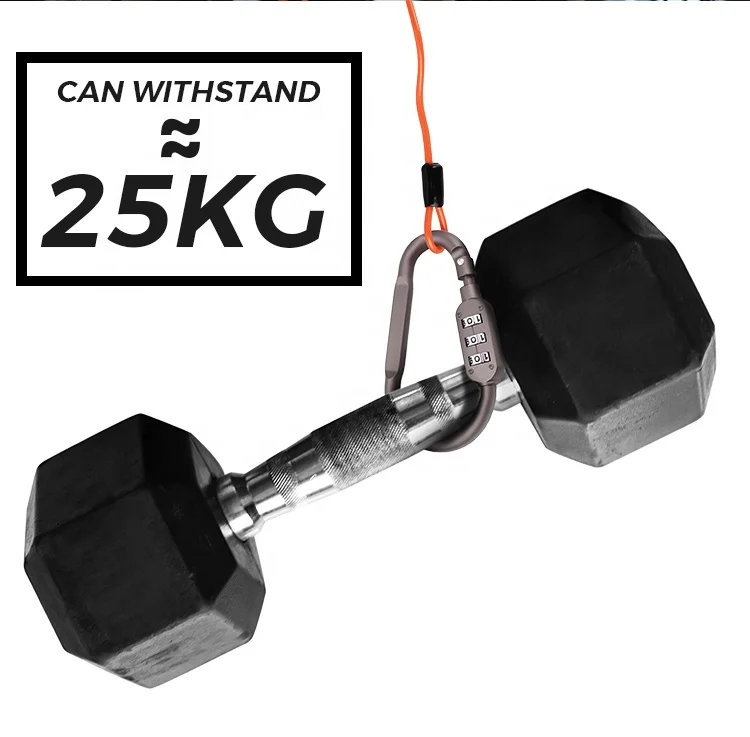 Motorcycle Accessories Mini Bicycle Lock Helmet Lock Easy Carry Bike Lock For Helmet