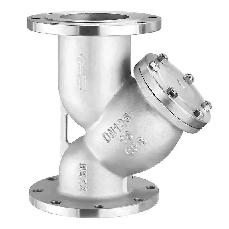 Factory y strainer prices Pipe Fitting Industrial General PN 1.6Mpa Work Pressure Stainless y type strainer