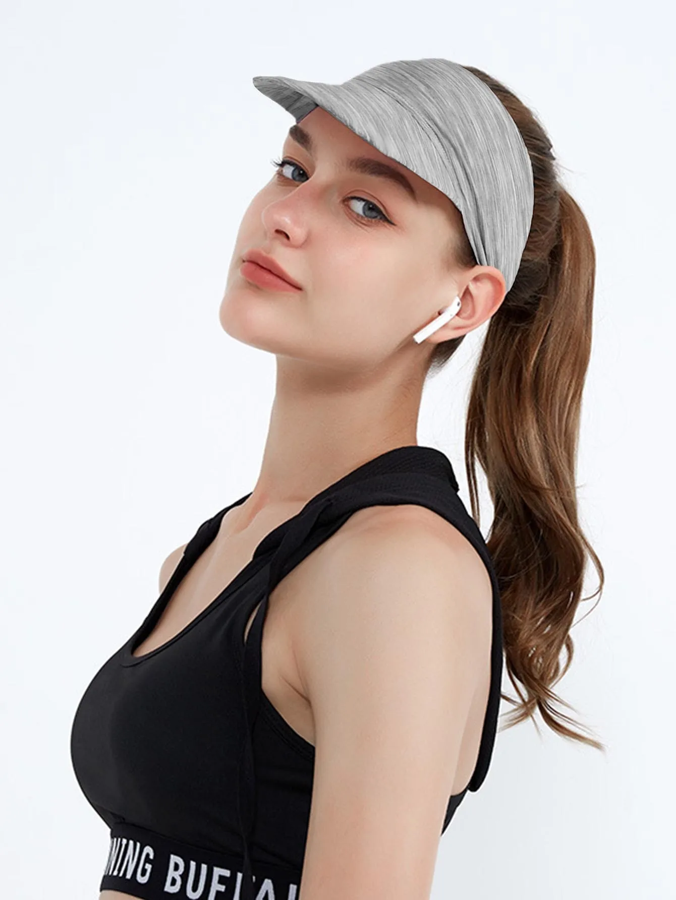 Wholesale Outdoor Sport Sun Visor Hat UV Protection Custom Quick Dry Visor Golf hat