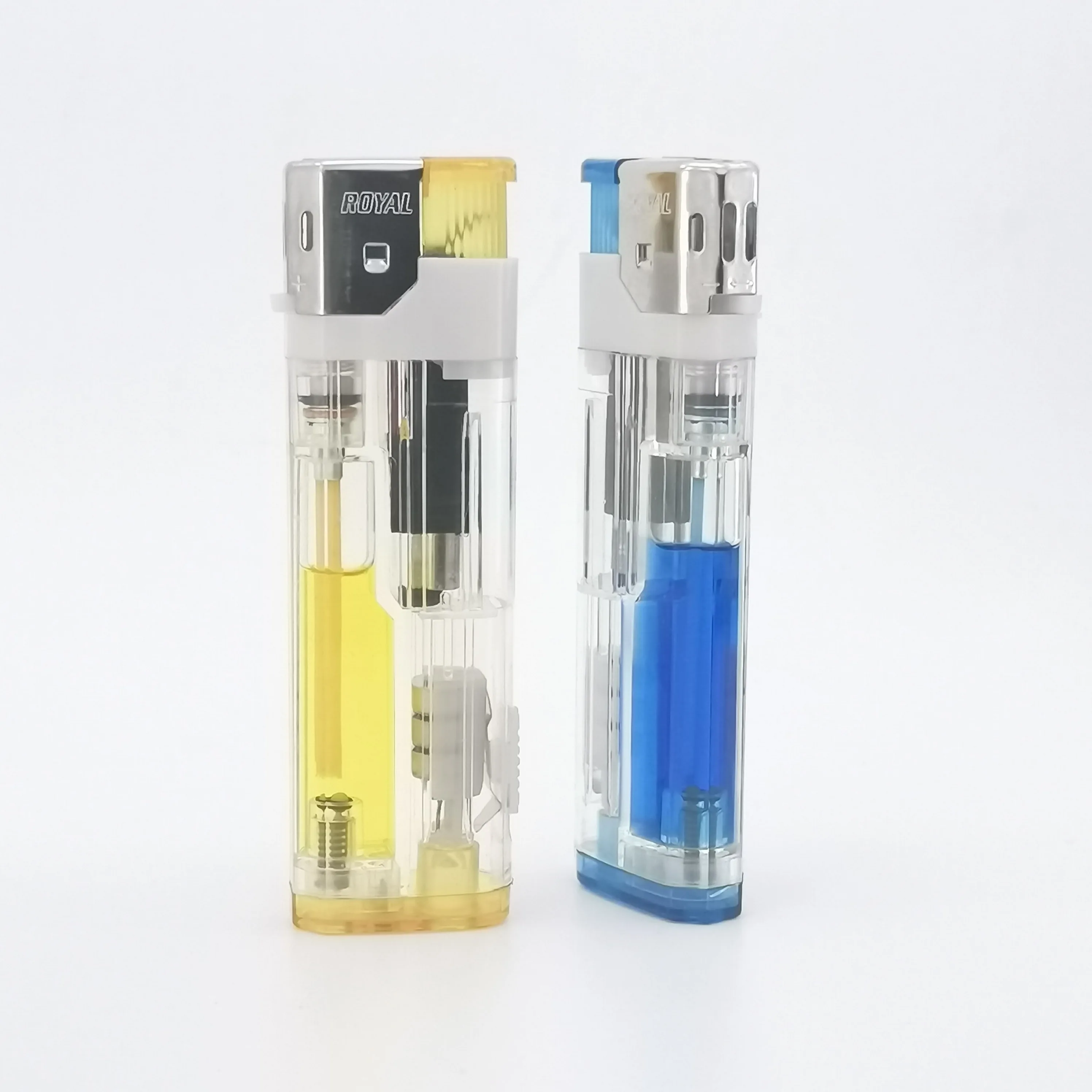 clear lighters / gasoline lighters / lighters vintage led lighter 2022 durable model 999 good sale