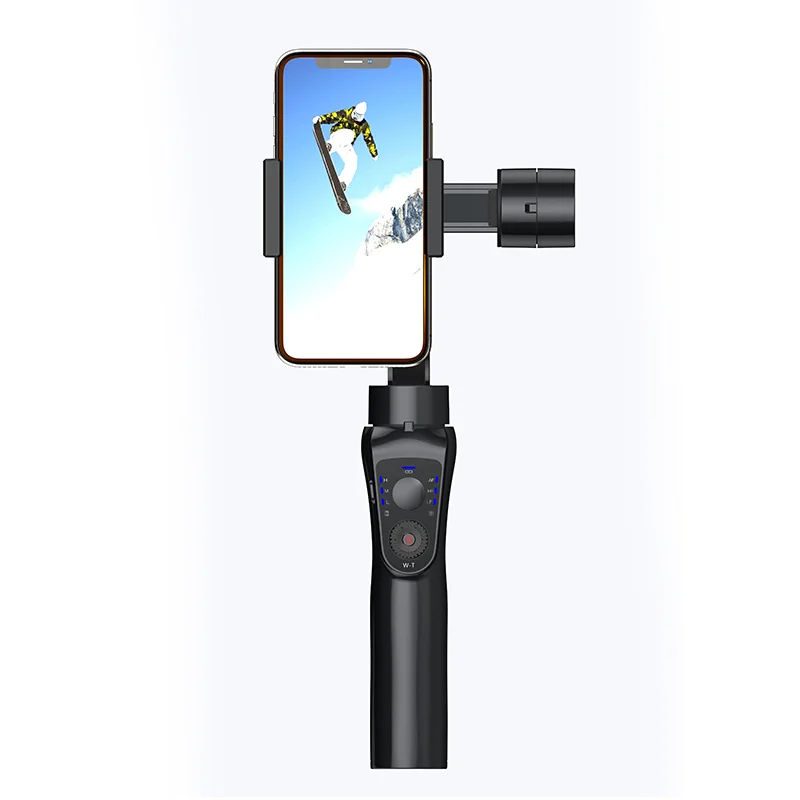 2022 Hot Sale 3 Axis Handheld Gimbal S5B Camera Stabilizer With Tripod Face Tracking Via App Selfie Stick Gimbal Stabilizer