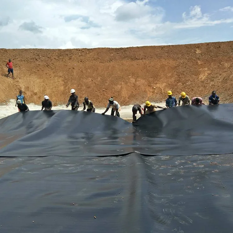 
0.5mm Liquid Pond Liner for Shrimp Farm in Thailand 