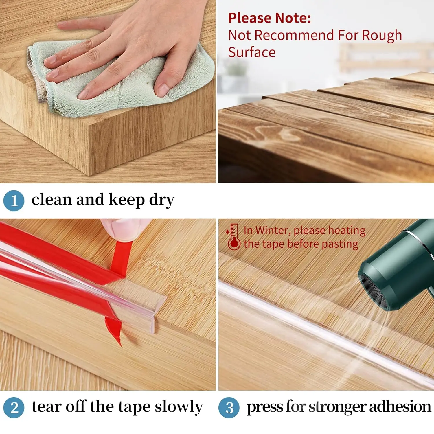 0.6Inch Soft Silicone Bumper Strip Baby Proofing Corner Guards for Furniture Child Safety kid product Toddler Desk Edge Cushion