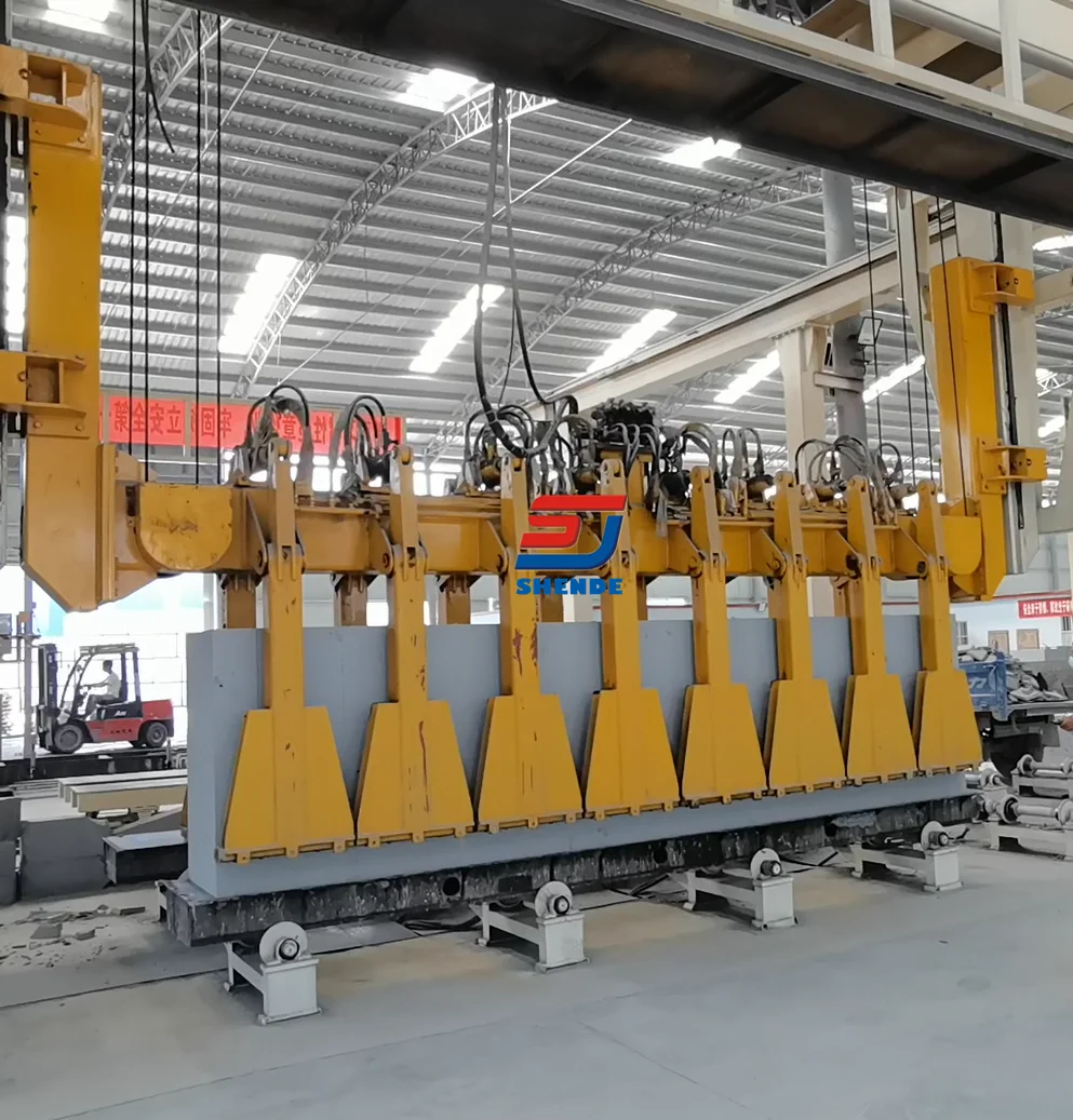 50000m3 cutting machinery brick plant lightweight ALC AAC autoclaved aerated concrete ACC block making machine for construction