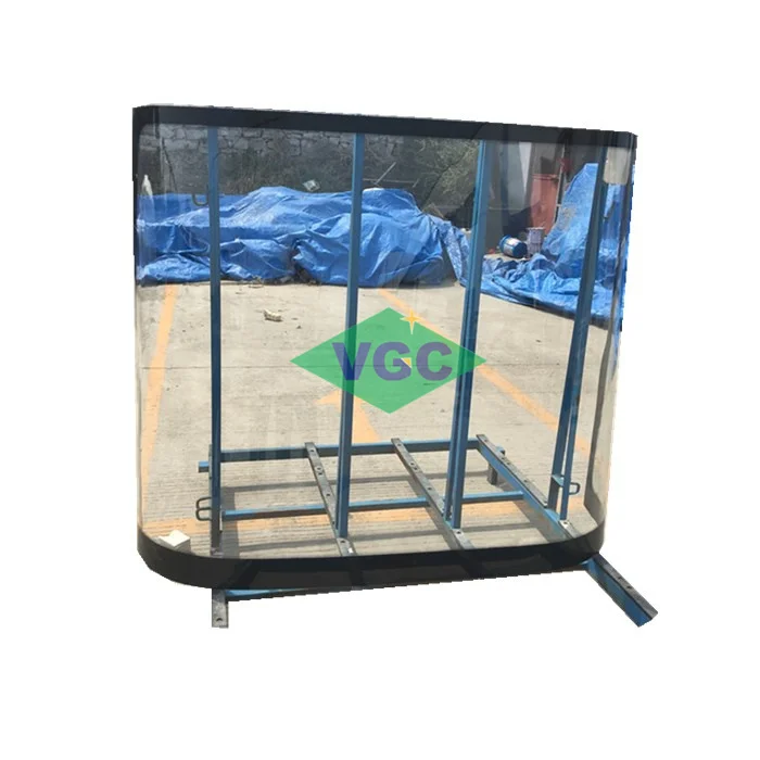 High-end Technology Manufacturing XYB Bus Accessories Bus Side Window Curved Glass