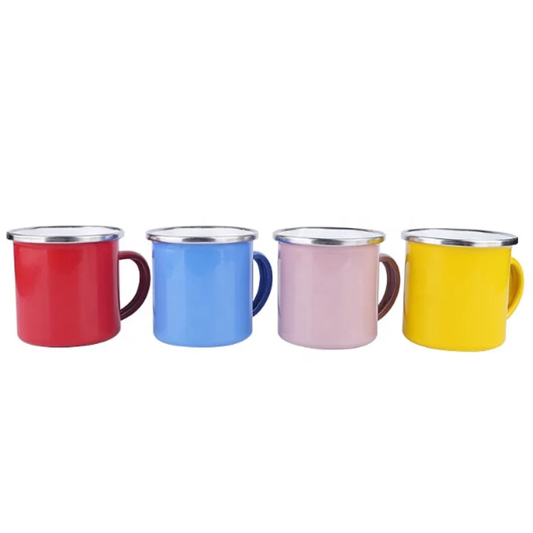 Metal Stainless Steel Travel Coffee Camping Enamel Mug Cup With Factory Price