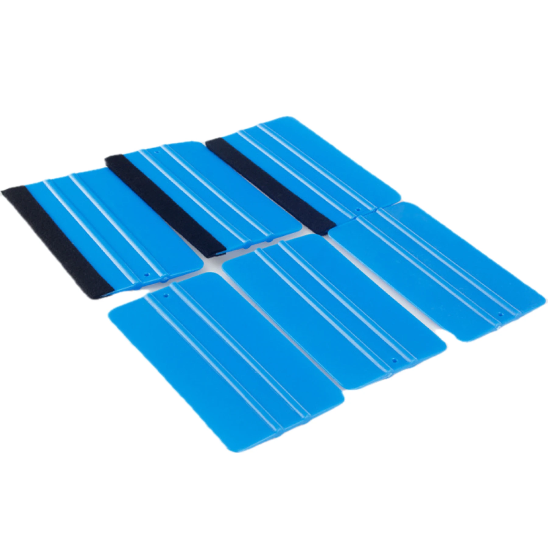 Vehicle Retractable Vinyl Wrap Window Tint Film Tool Kit Include 4 Inch Felt Squeegee