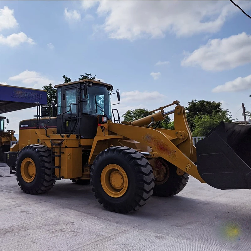Китайский 5-тонный колесный погрузчик Xg958h с двигателем Shang Chai или Cumins