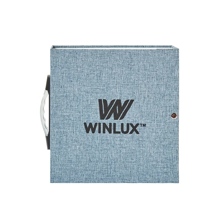 Newest b4 size textile sample clip cardboard display folder swatch book