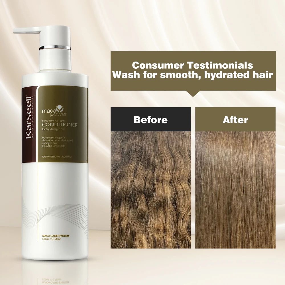 Karseell Maca Organic Biotoin Keratin Collagen Hair Conditioner Nourishing Hair Mask Wholesale Hair Conditioner