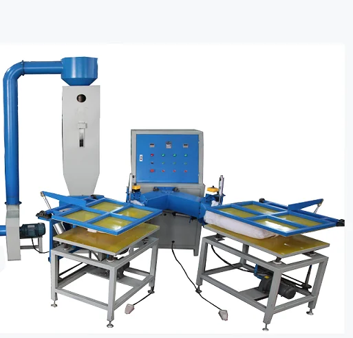 Semi-Automatic 11.45kw Fiber Pillow Cushion Making Filling Machine with CE