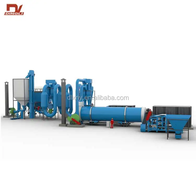 Intelligent Control Sugar Beet Pulp Drum Dryer with Reasonable Price