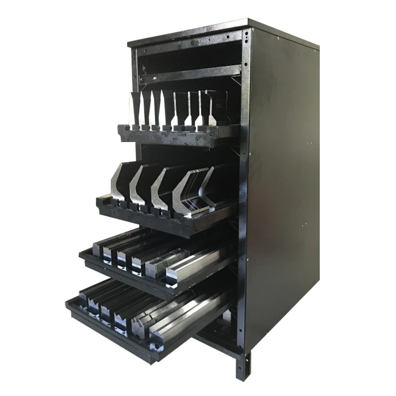 Simple Handling 6 Drawers Can Move With Forklift High-Capacity Drawers Open Easily Press Brake Tool Storage System