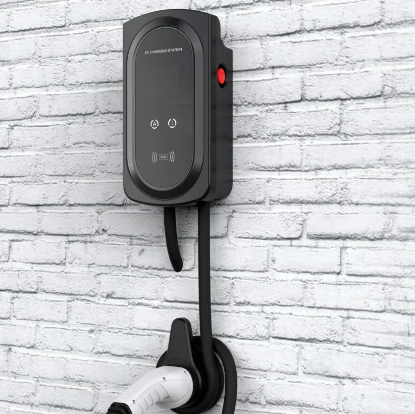 Настенная зарядная станция однофазная EV Wallbox лучшая