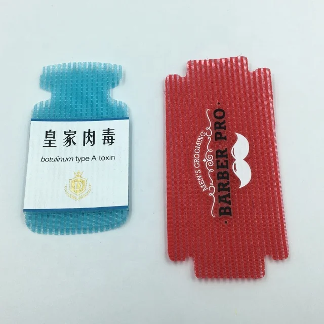 Nylon Decorative Hook and Loop Hair Clips Accessories Customized Shape Colorful Magic Bands Hair Gripper