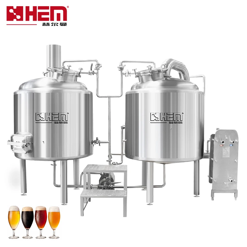 Per Batch Stainless Steel 100L 200L 300L 500L Microbrewery Equipment Beer Brewing Equipment For Sale