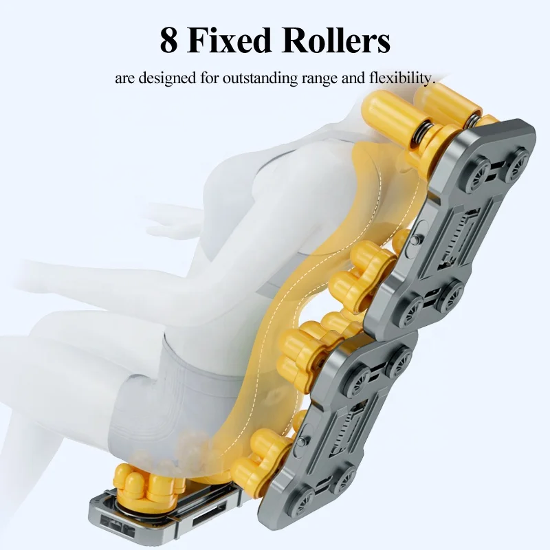 Leercon massage electric recliner single sofa chair 4d zero gravity body composition with voice command foot spa