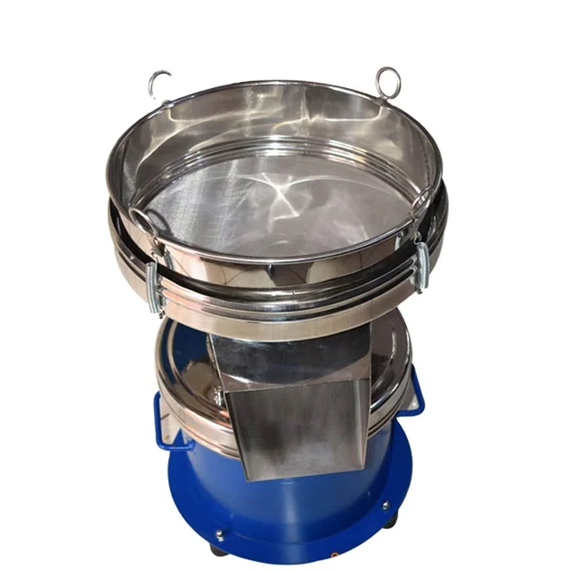 Industrial stainless steel liquid 450 vibrating sieve separating screen for juice honey soybean milk
