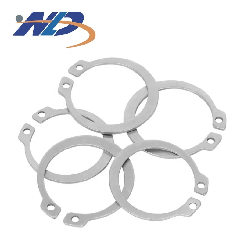 Factory custom multi-specification spring stainless steel wire open retaining ring U-shaped C-shaped circlip