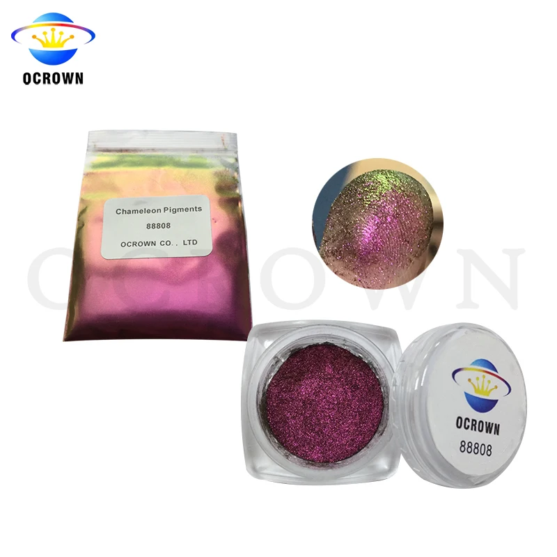 Aluminum iron oxide pigments duochrome powder chameleon effect eyeshadow pigments