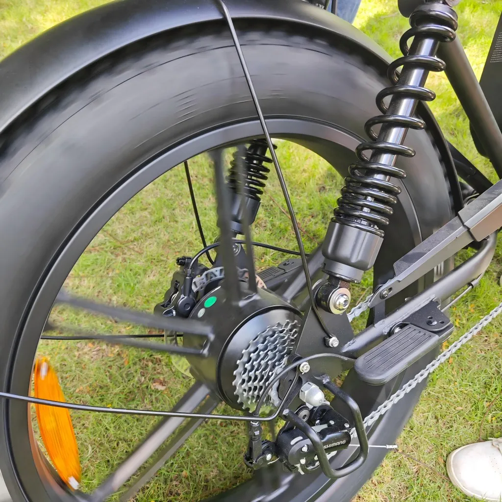 Hot Selling V8 Pro Plus Electric Mountain Bike Fat Tire Electric EU Warehouse 1000W E-Bike with 48V Electric Fatbike