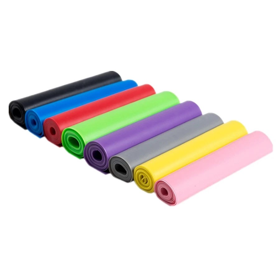 Wholesale Home Fitness Eco Friendly Non Latex Free Resistance Bands TPE Elastic Thera Band