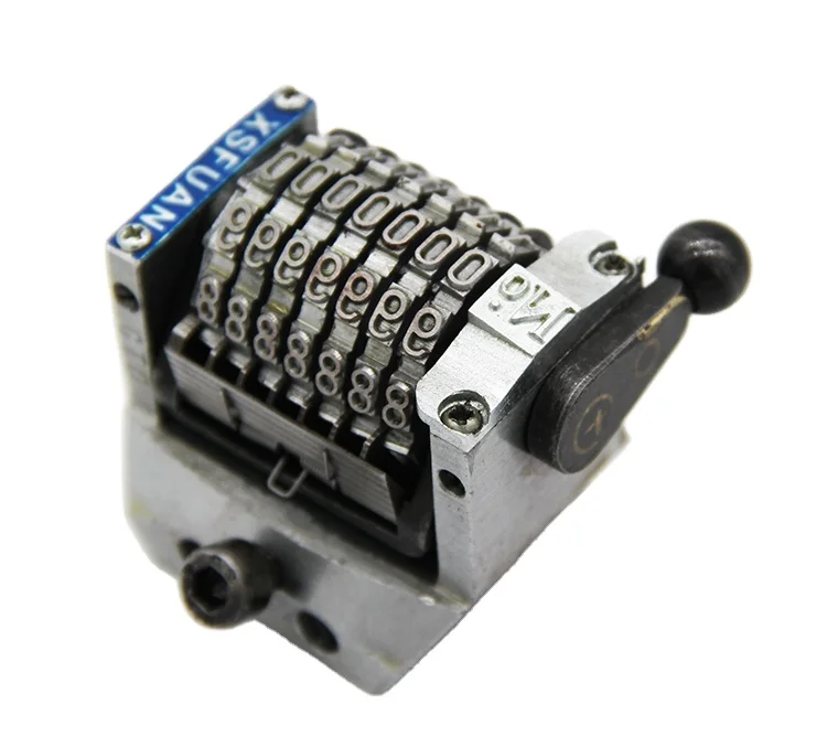 7digits with No. printing numbering machine