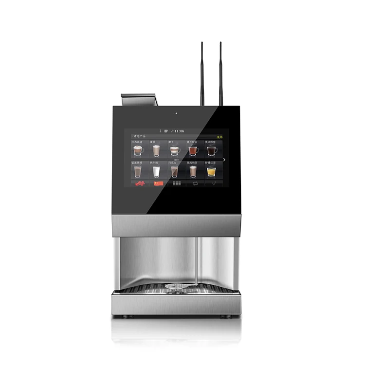 Table-top Bean To Cup Machine  With Milk Froth Can Make Coffee Automatically