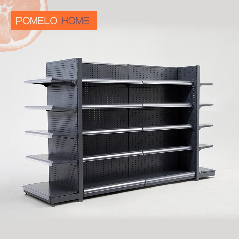 Pomelohome  storage wallamp shelving 5 shelves unit metal kitchen storage rack