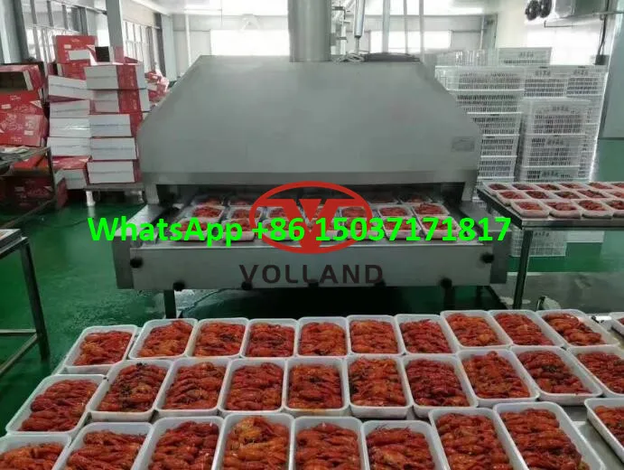 iqf tunnel freezer/stainless belt quick freezer for lobster/Strawberry Tunnel Liquid Nitrogen Freezer