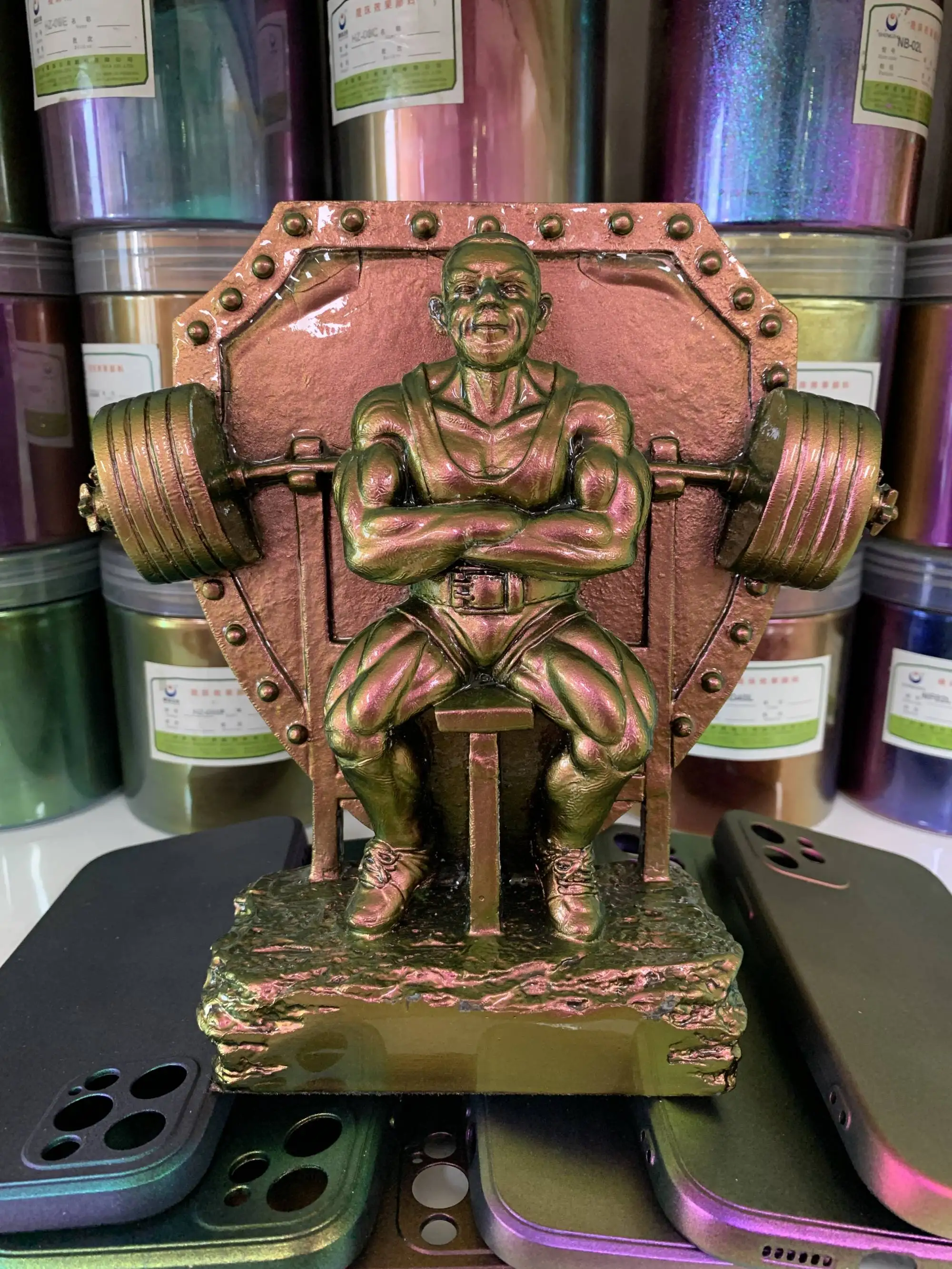 popular epoxy resin craft chameleon color change pigment powder duochrome powder