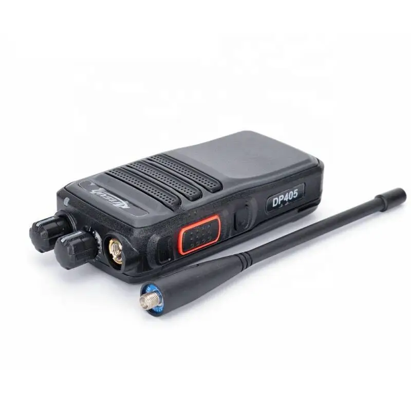 Kirisun DP405 DMR Walkie Talkie VHF 136-174mhz UHF 400-520mhz Remote Digital Two Way Radio with Voice Encryption