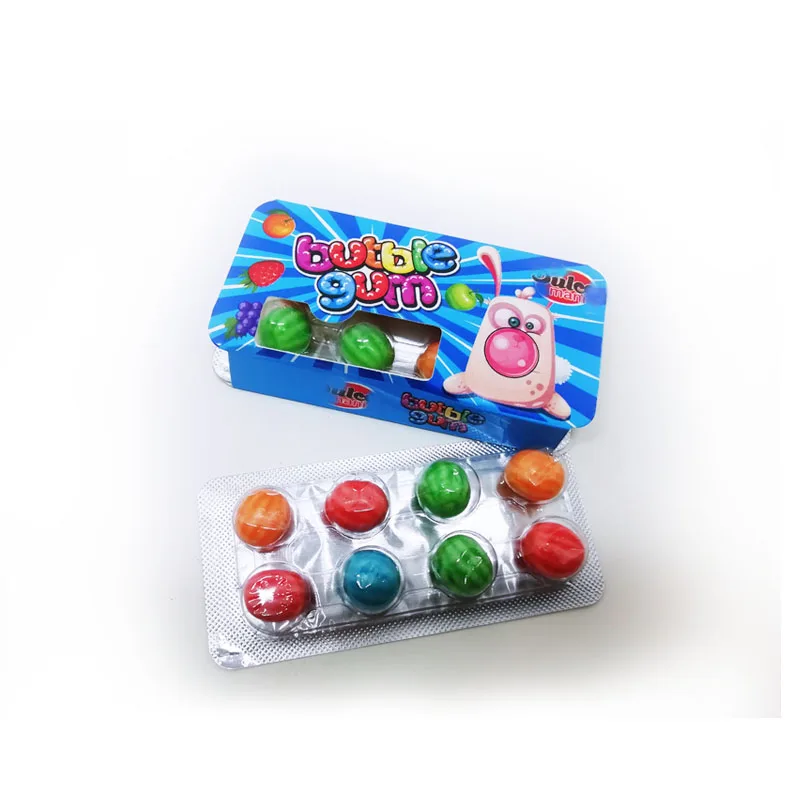 New product Mini gum watermelon shape fruit flavor bubble gum