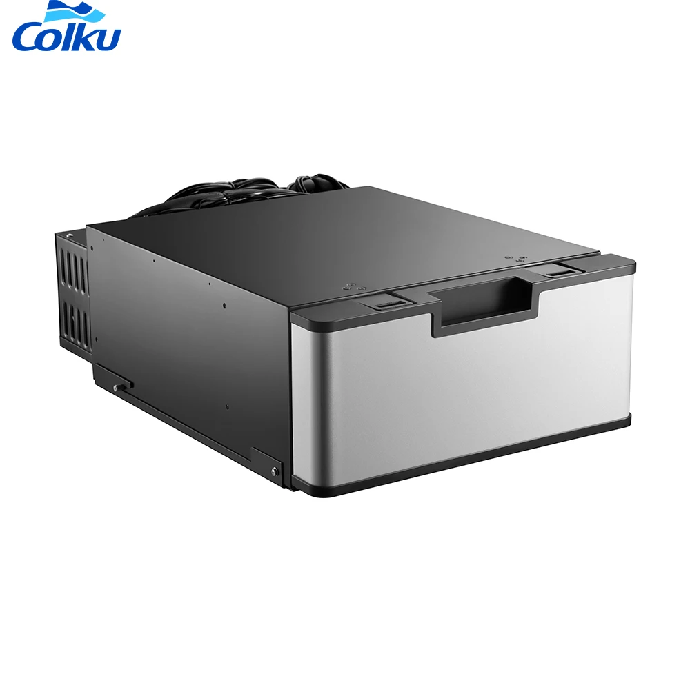 23 Litter Drawer Fridge Freezer Refrigerator Portable Removable DC Drawer Fridge 12 Volt 24 Volt For Truck Suv Car