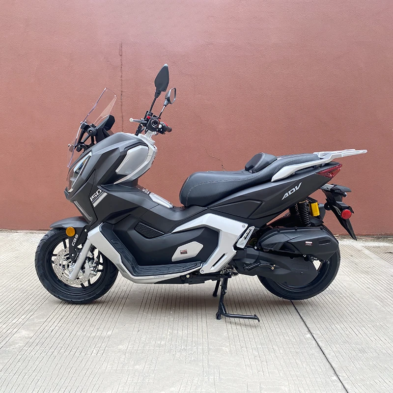 China factory 180cc gasoline scooters air-cooled engine Disk Brake Model ADV  high quality  Motorcycle for Adult