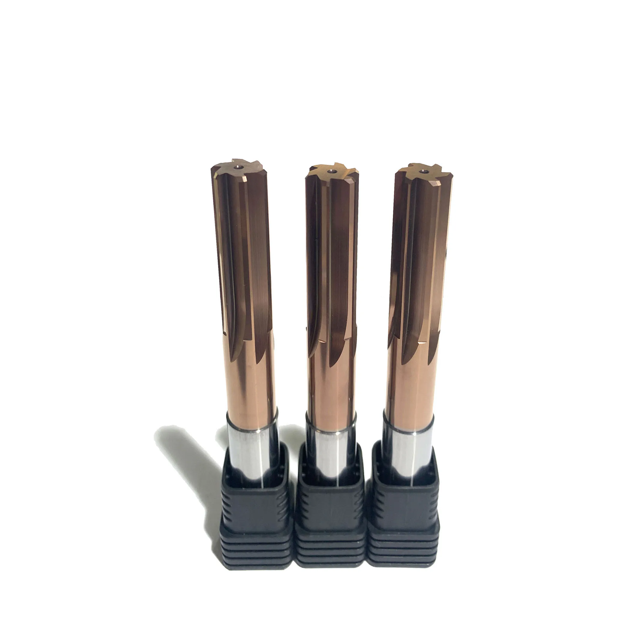 
Tungsten Carbide High Precision 4/6 Flutes Straight Reamer With TiSIN Coating For Steel 