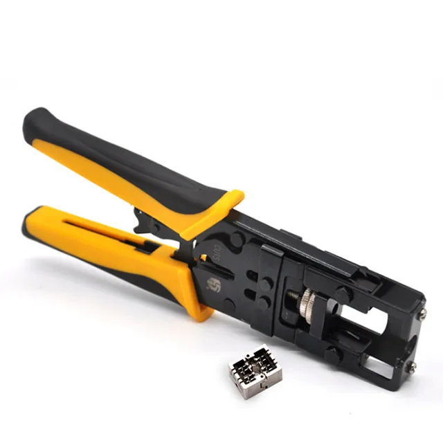 Multi-function amp  rj45  modular jack termination tools keystone jack crimping plier