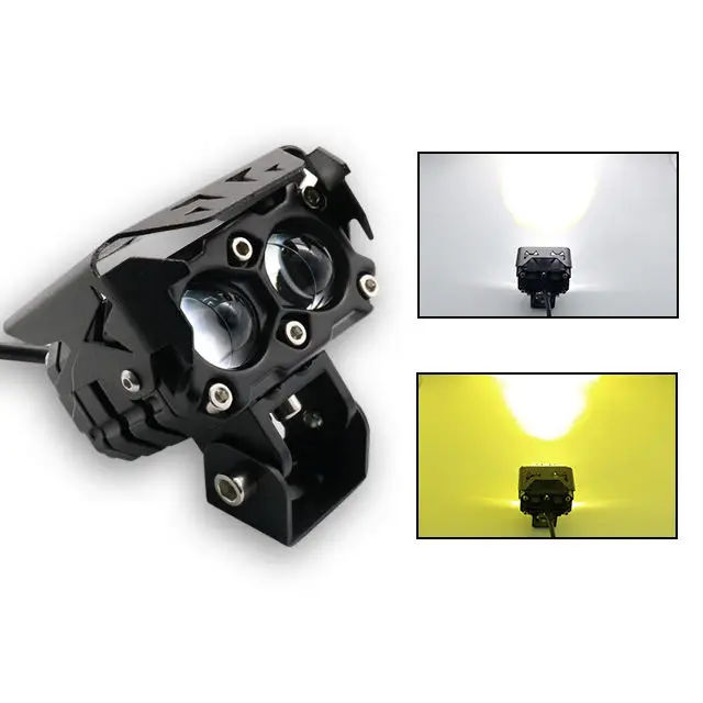 Motorcycle Lighting System S19 Motorcycle Led Projector Headlight 3000k 6000K High Low Beam Motorcycle laser led