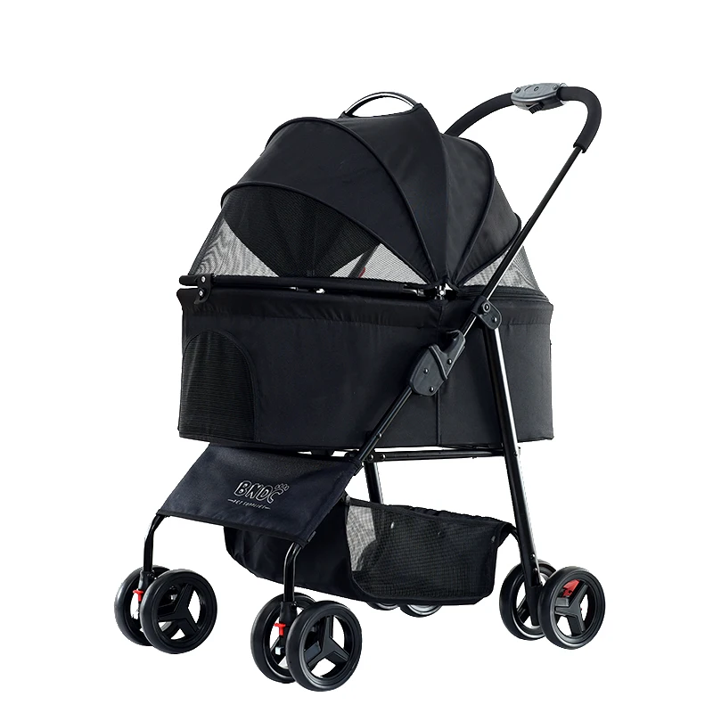 Toy Dog Stroller Lightweight Dog Carrier Trolley Jogging Pet Travel Outdoors Dog Best Travel System Strollers Portable