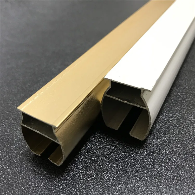 
Economical Style Window square flexible profile standard size aluminum track for sliding window 