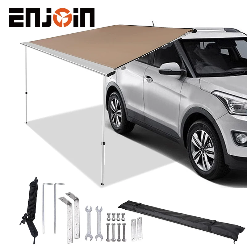 ENJOIN High Quality SUV Customized Retractable Camping RooftopTent Car Roof Side Awning For Camping