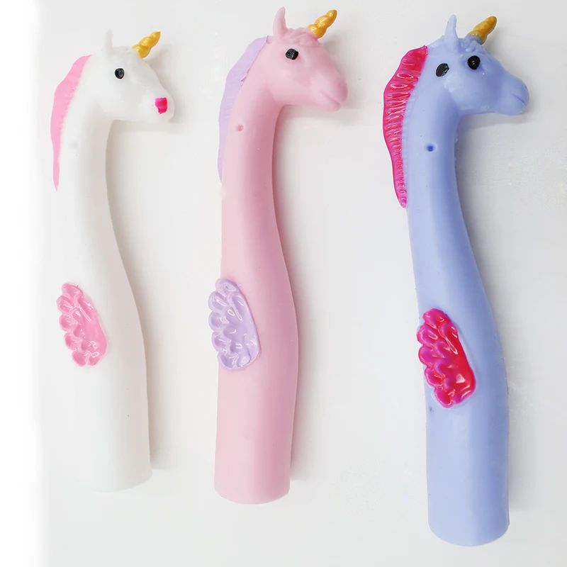 Superstar New Arrival TPR  Eco-Friendly Animal Unicorn Finger Toy Puppet Cute Cartoon Toy Soft Toy for Kids