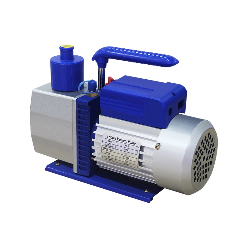 7/6CFM refrigerant tools air conditioning single stage bomba de vacio vacuum pump