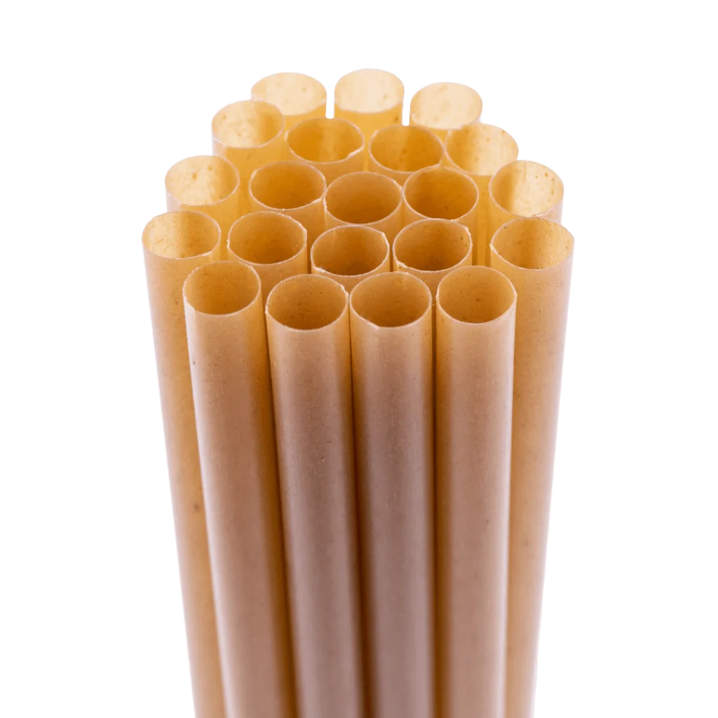 Disposable Straws Compostable Sugarcane Straws PLA Straw