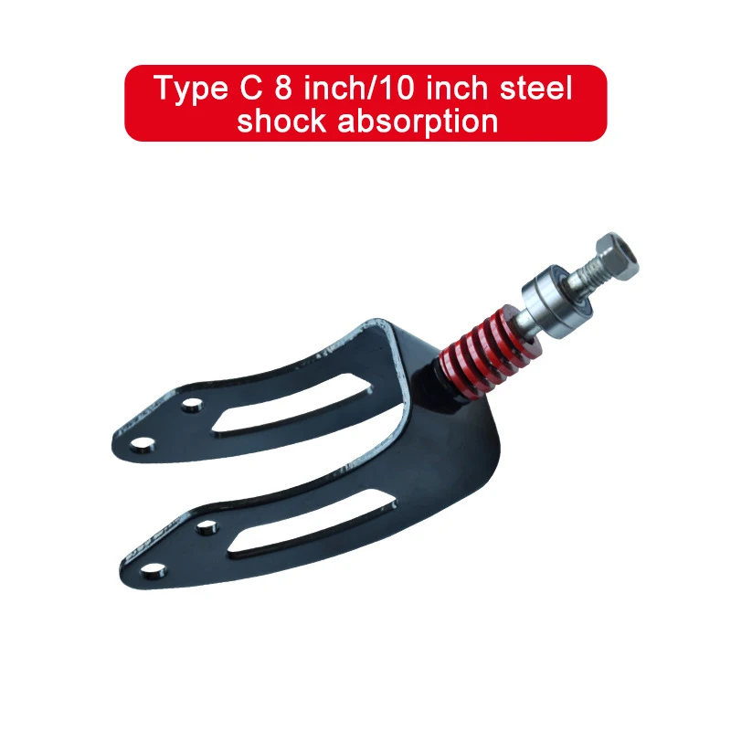 Hot Selling Wheelchair Forks Electric Wheelchair Accessories Front Wheel Fork 8/10 Inch Parts Wheelchair Accessories