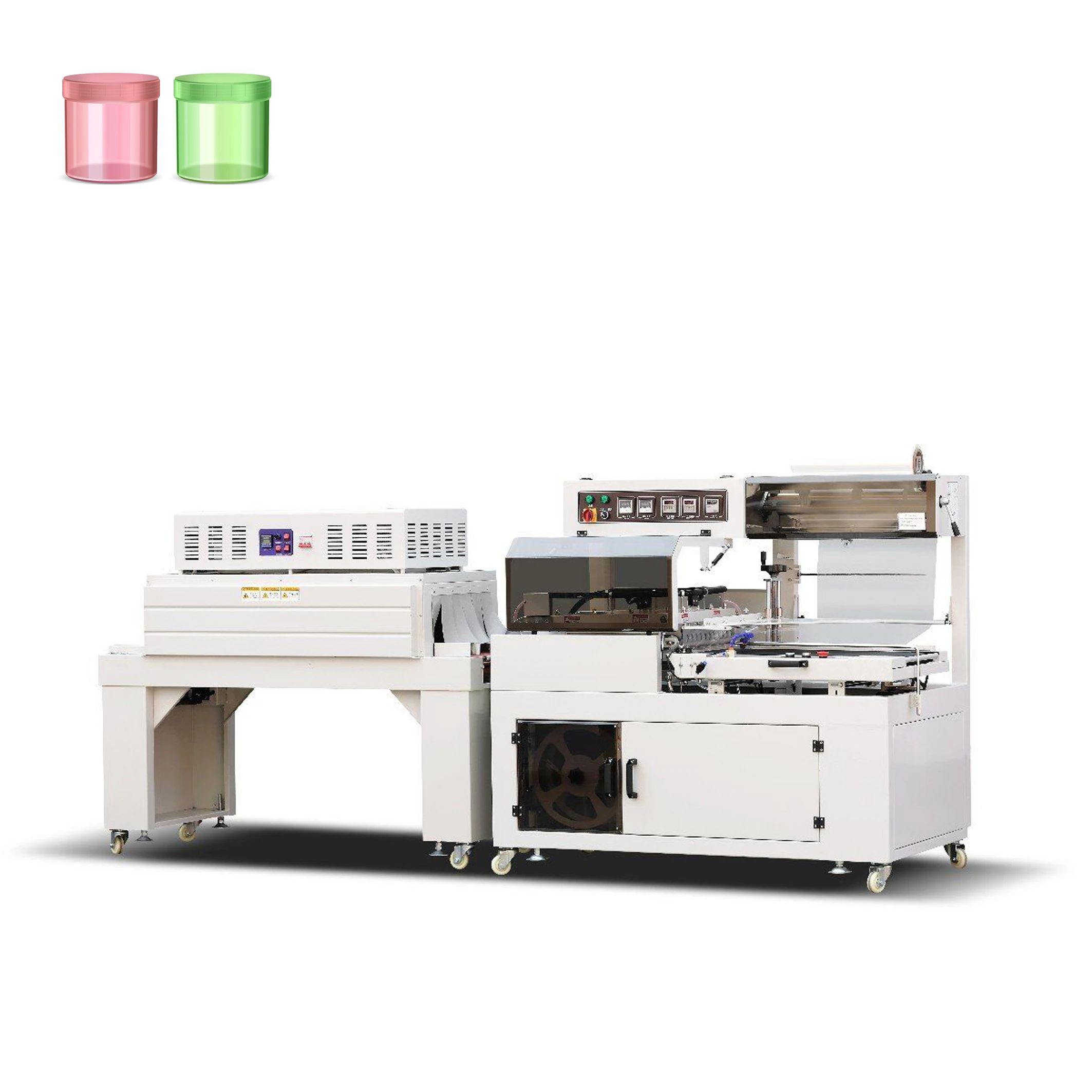 Sealer Side Sealing Tunnel Bottle High Speed Heat Shrink Wrapping Packing Machine