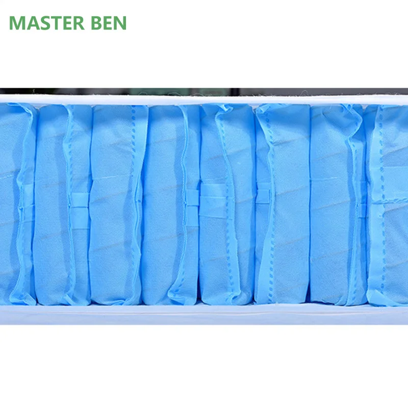 Hot sale 7 Zones Bed Mattress Pocket Spring In A Box
