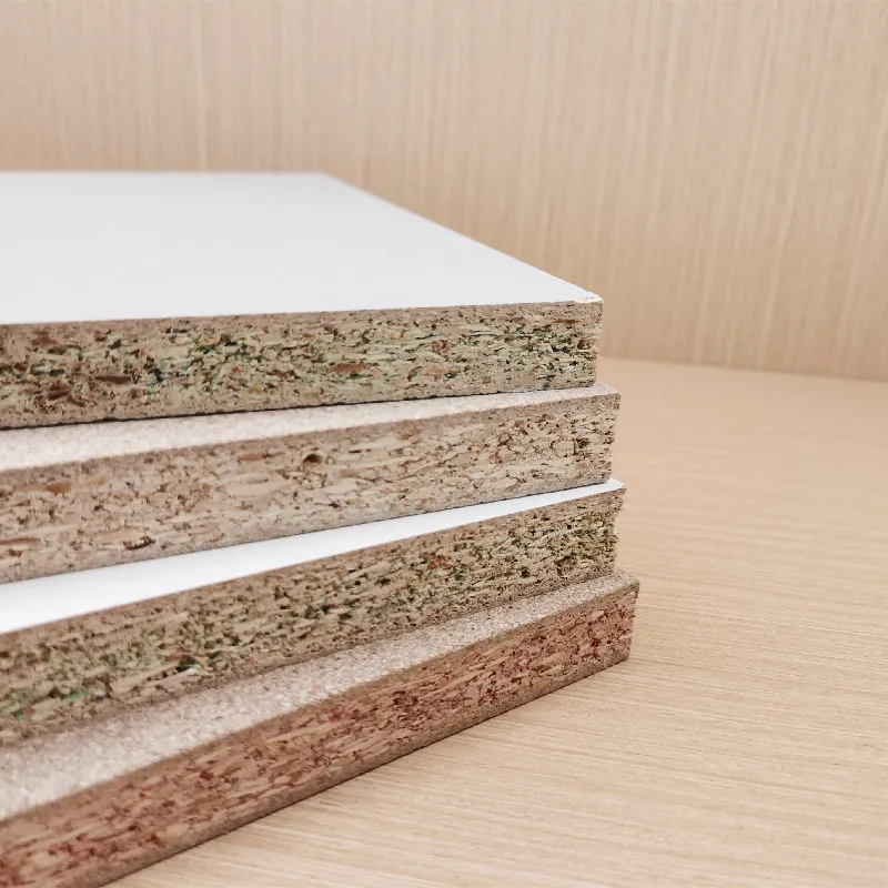 Hot Simple Customized Cheap Waterproof Chipboard E0 Grade Home Furniture Used Particle Board