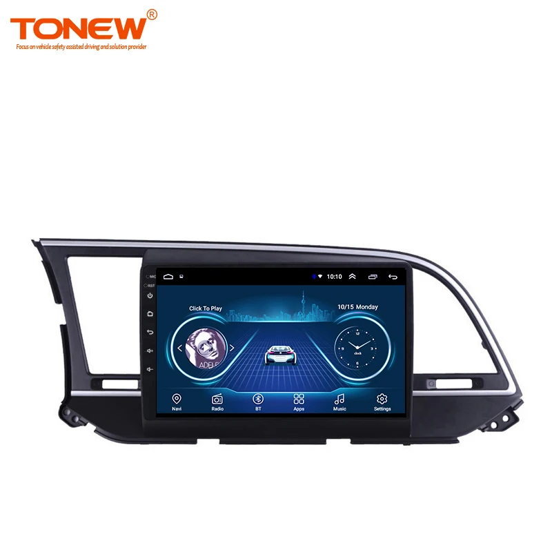 Tonew  Car DVD For Hyundai Elantra 6 2016 - 2018 Video Player GPS Navigation stereo  Android car radio with gps